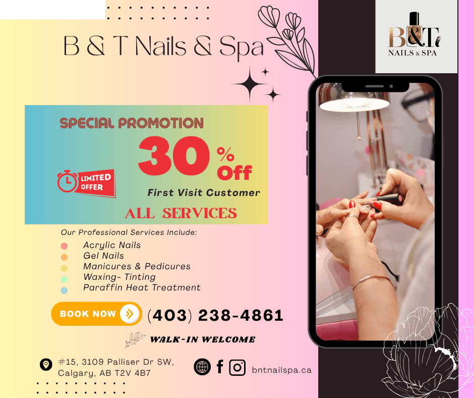 Photo from B & T Nail Spa's website