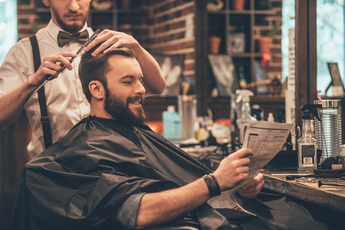 Photo from A-Crew Barber Shop's website