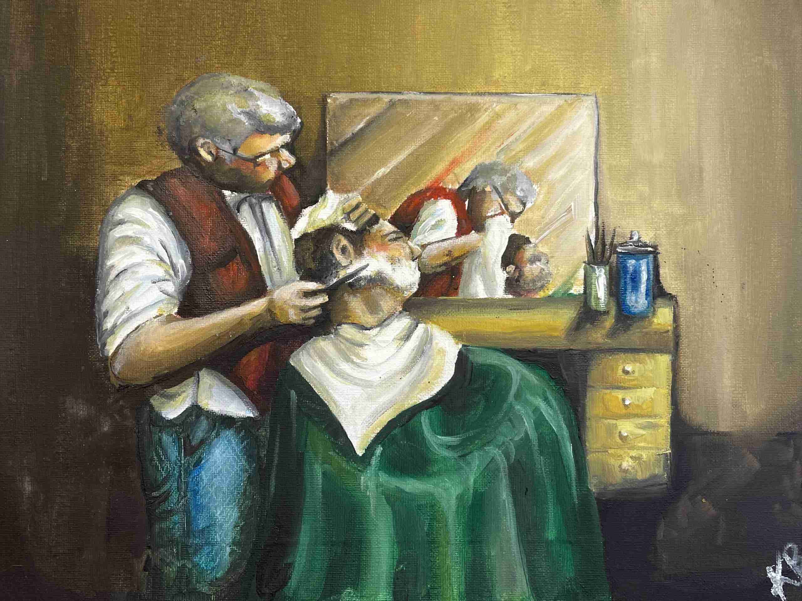Photo from Bates Barbershop's website