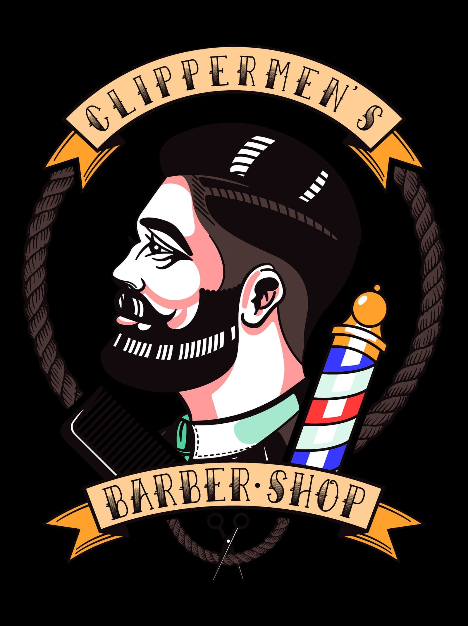 Photo from Clippermen's Barbershop's website