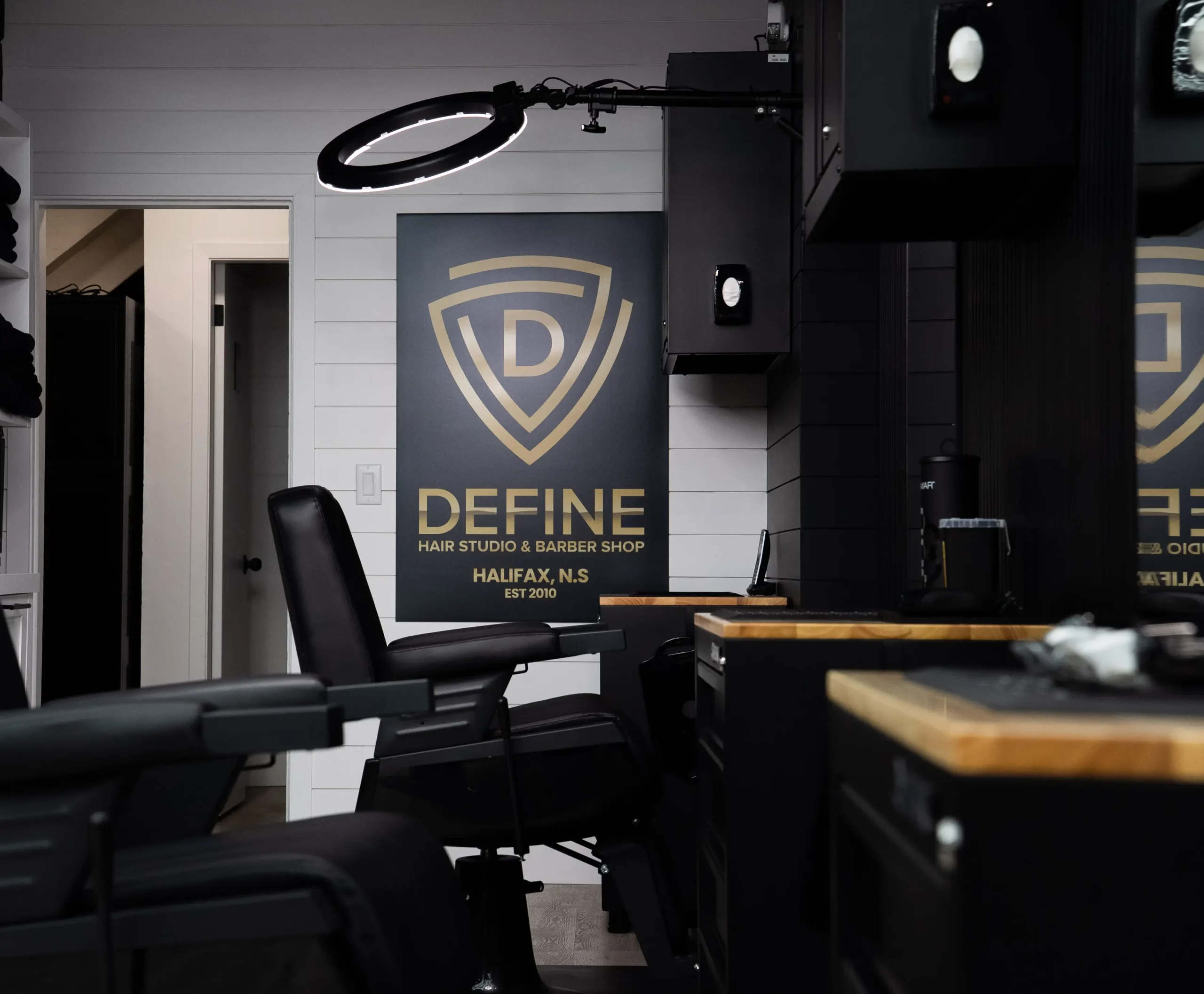 Photo from Define Hair Studio & Barber Shop's website