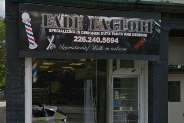 Photo from Fade Factori Barbershop's website