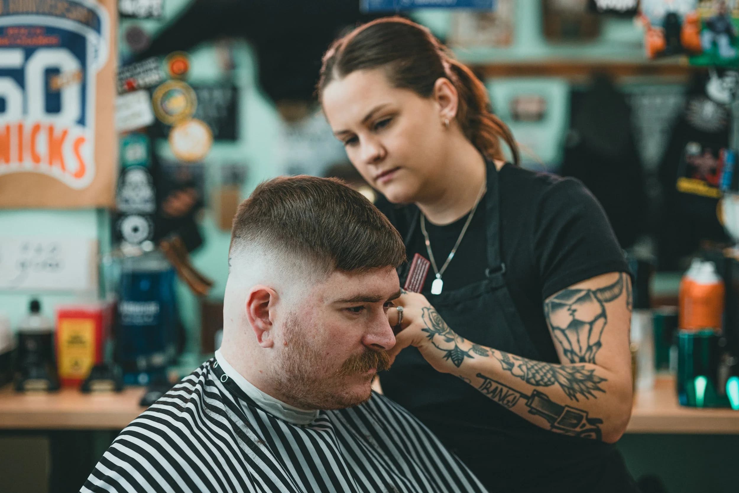 Photo from Fogtown Barber's website