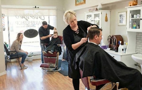 Photo from George's Barbershop by Shannon's website