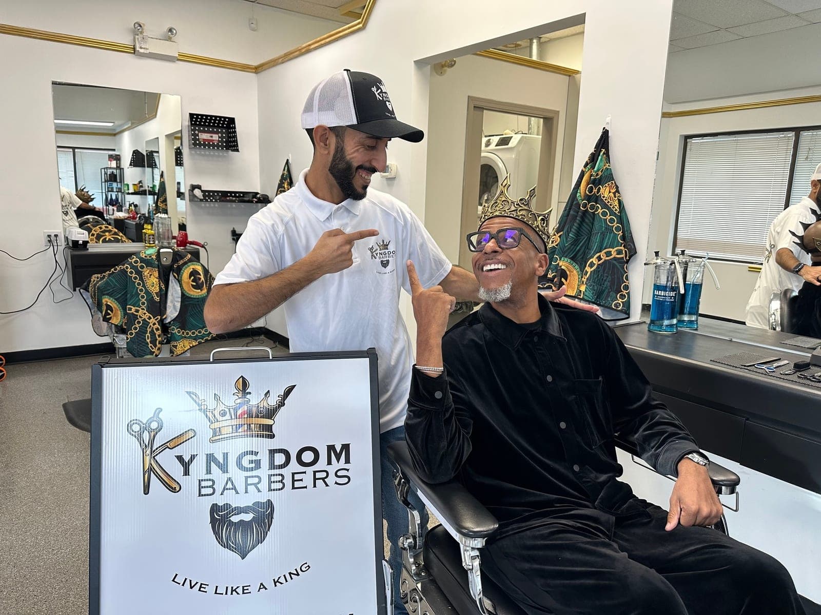 Photo from Kyngdom Barbers's website