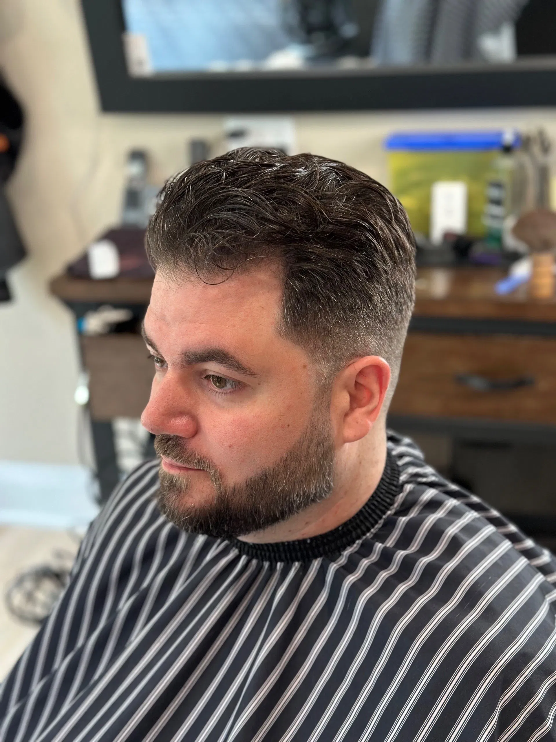 Photo from Lined Up Barber Shop's website