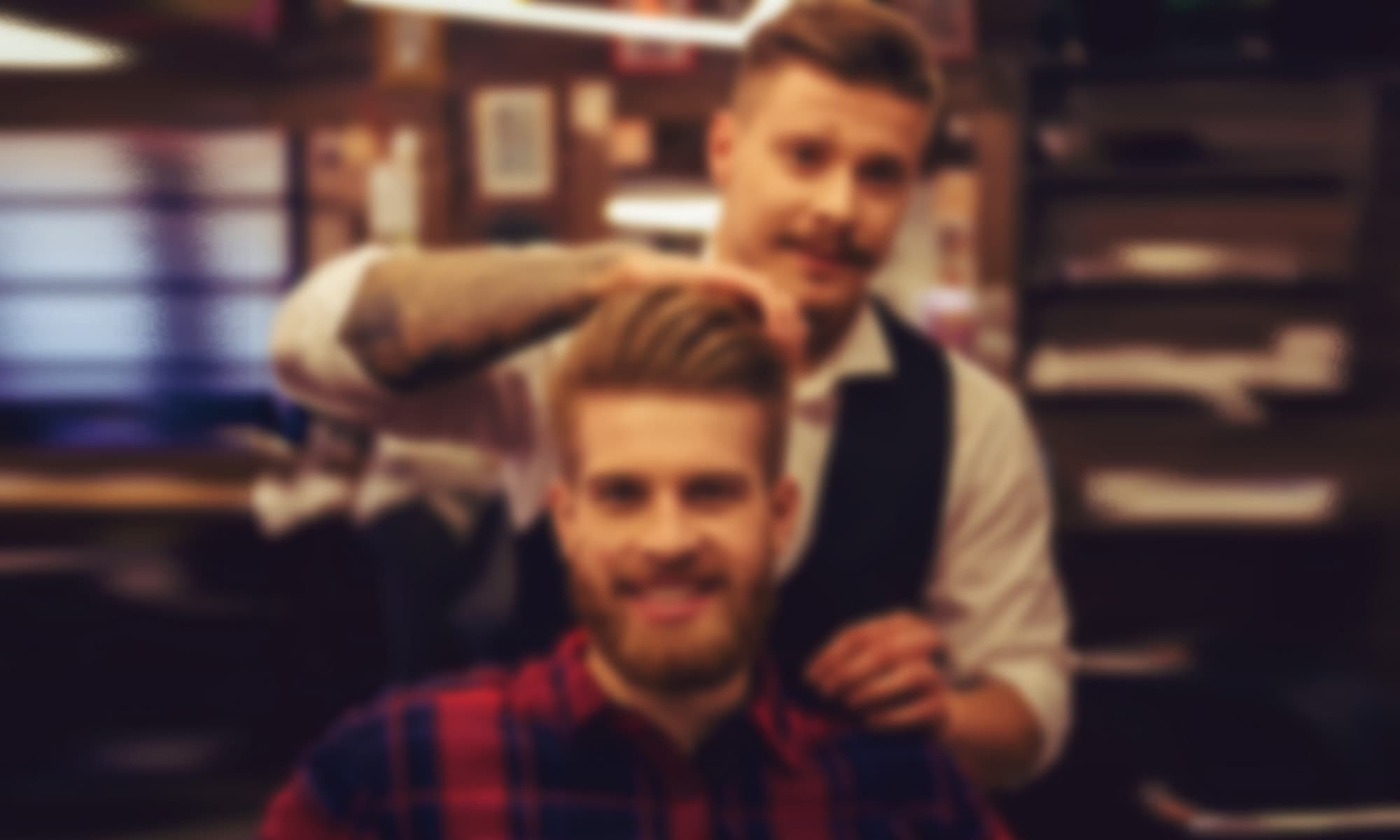 Photo from Man's World Hairstyling's website
