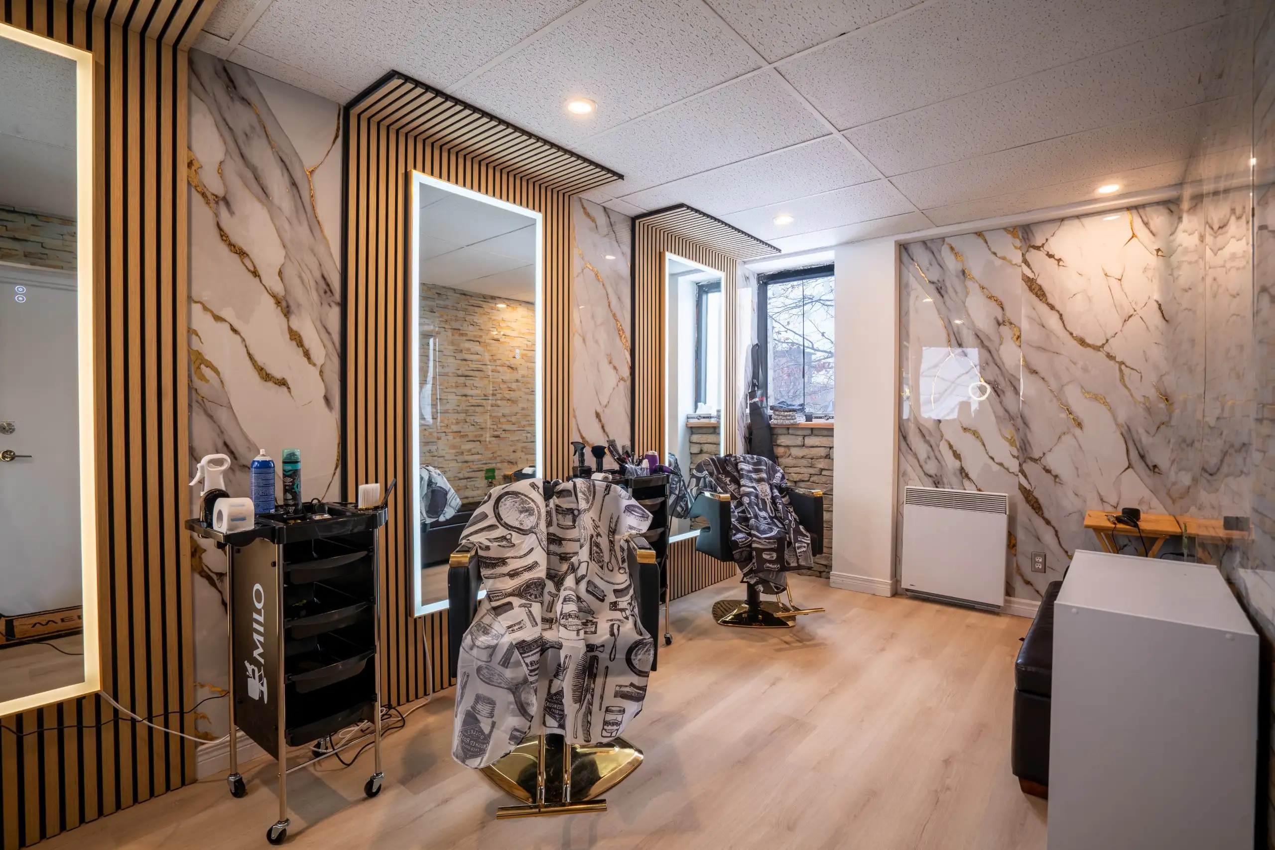 Photo from Momo Fresh Cuts Barbershop's website