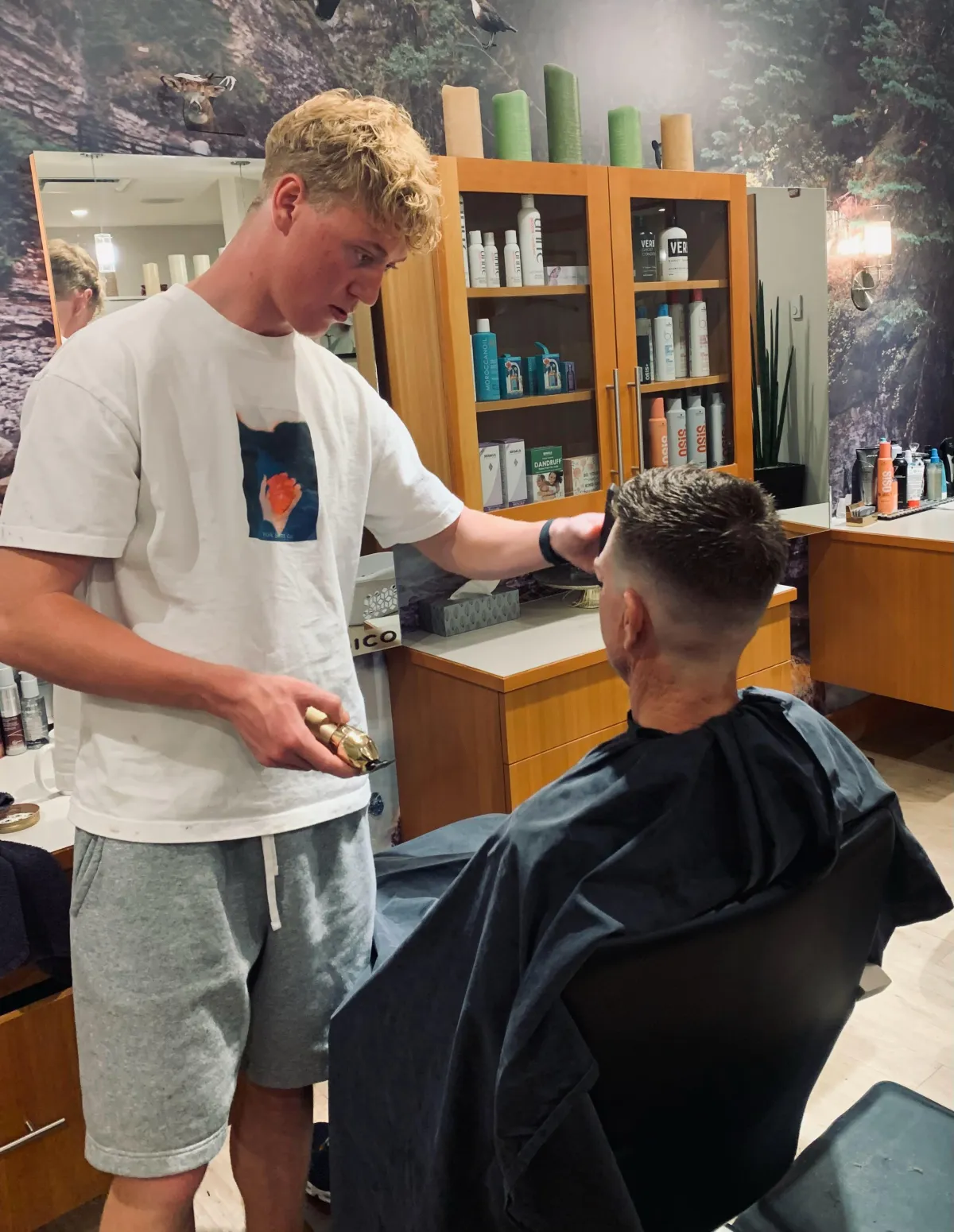 Photo from Mountain View Barber's website