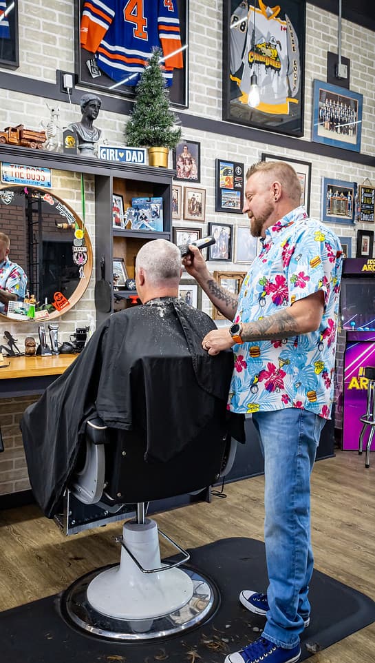 Photo from Mullets Barber Shop (Clearview)'s website