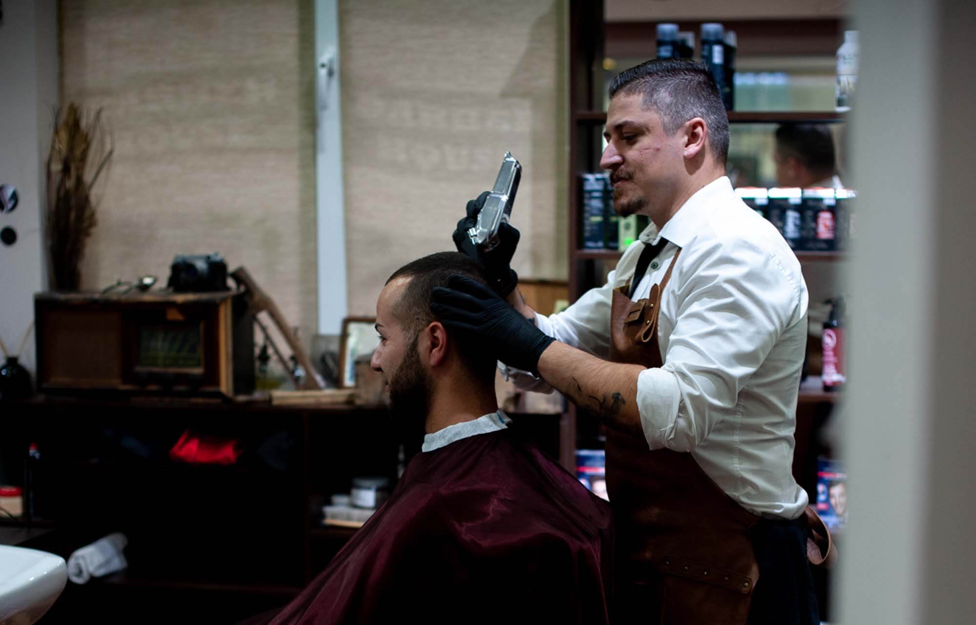 Photo from Nomads BarberShop's website