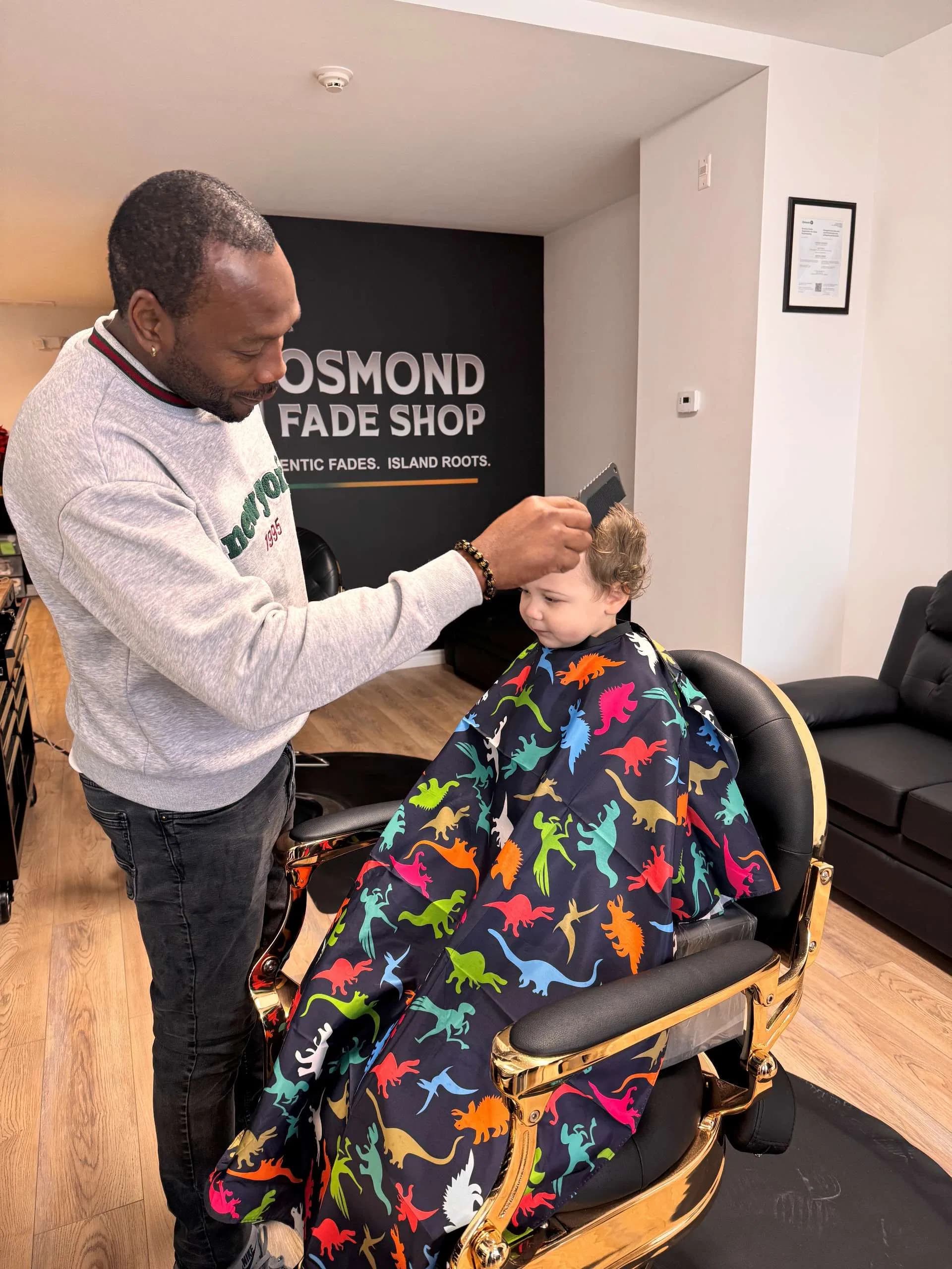 Photo from Osmond Fade Shop's website