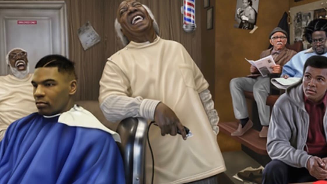 Photo from Ronnie's Barbershop Studio's website