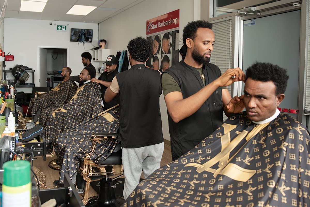 Photo from Star Barbershop's website