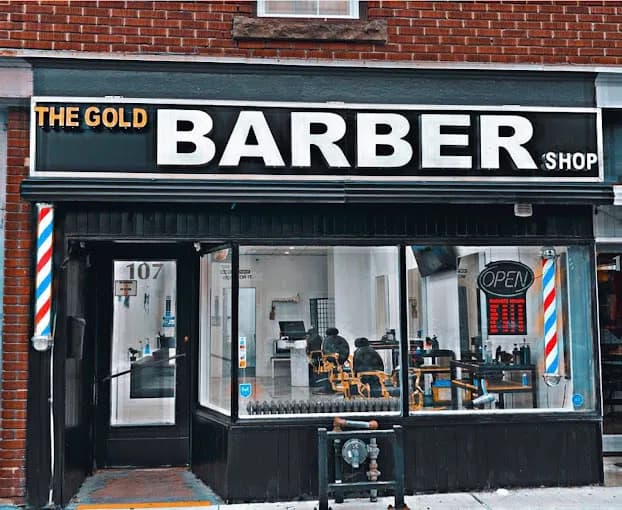 Photo from THE GOLD BARBERSHOP's website