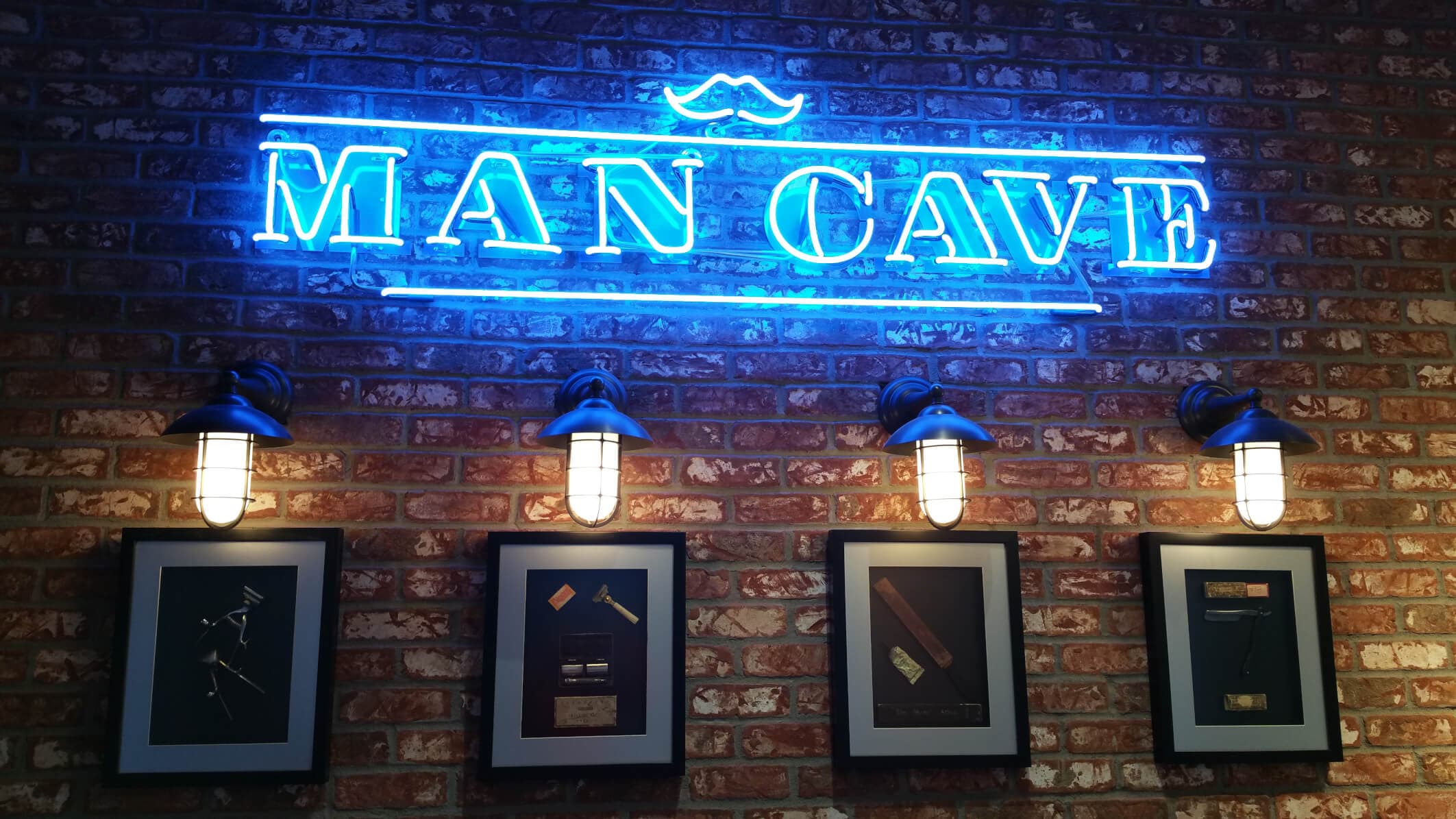 Photo from The Man Cave Barber Shop (Metrotown)'s website