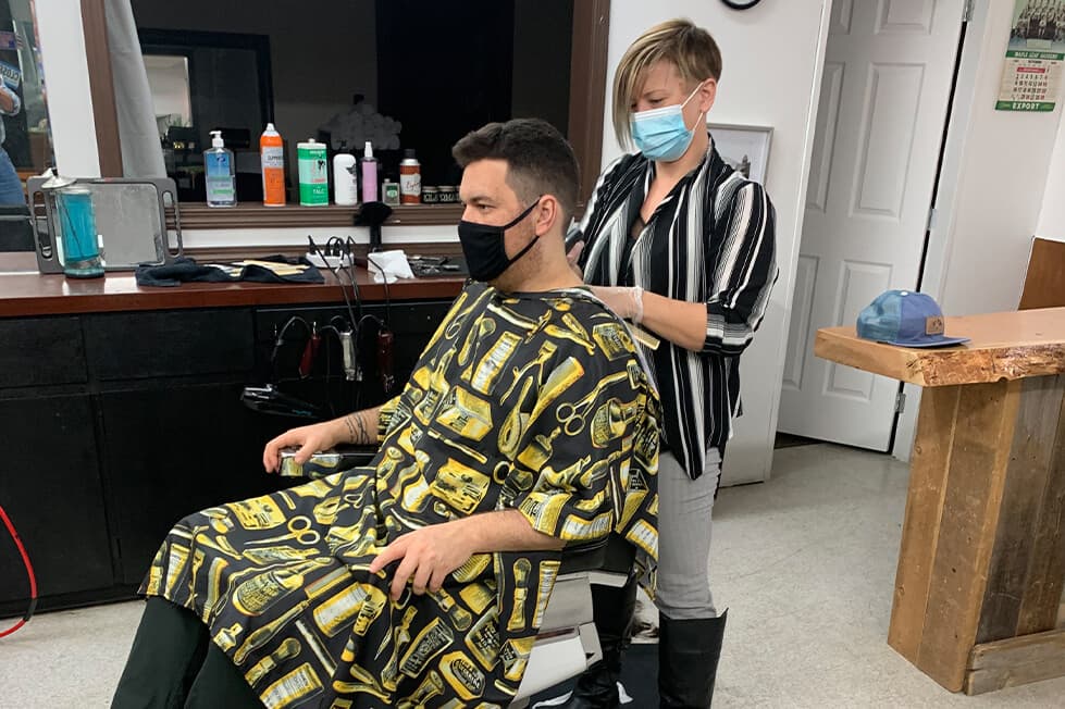 Photo from The Nelson Barbershop's website