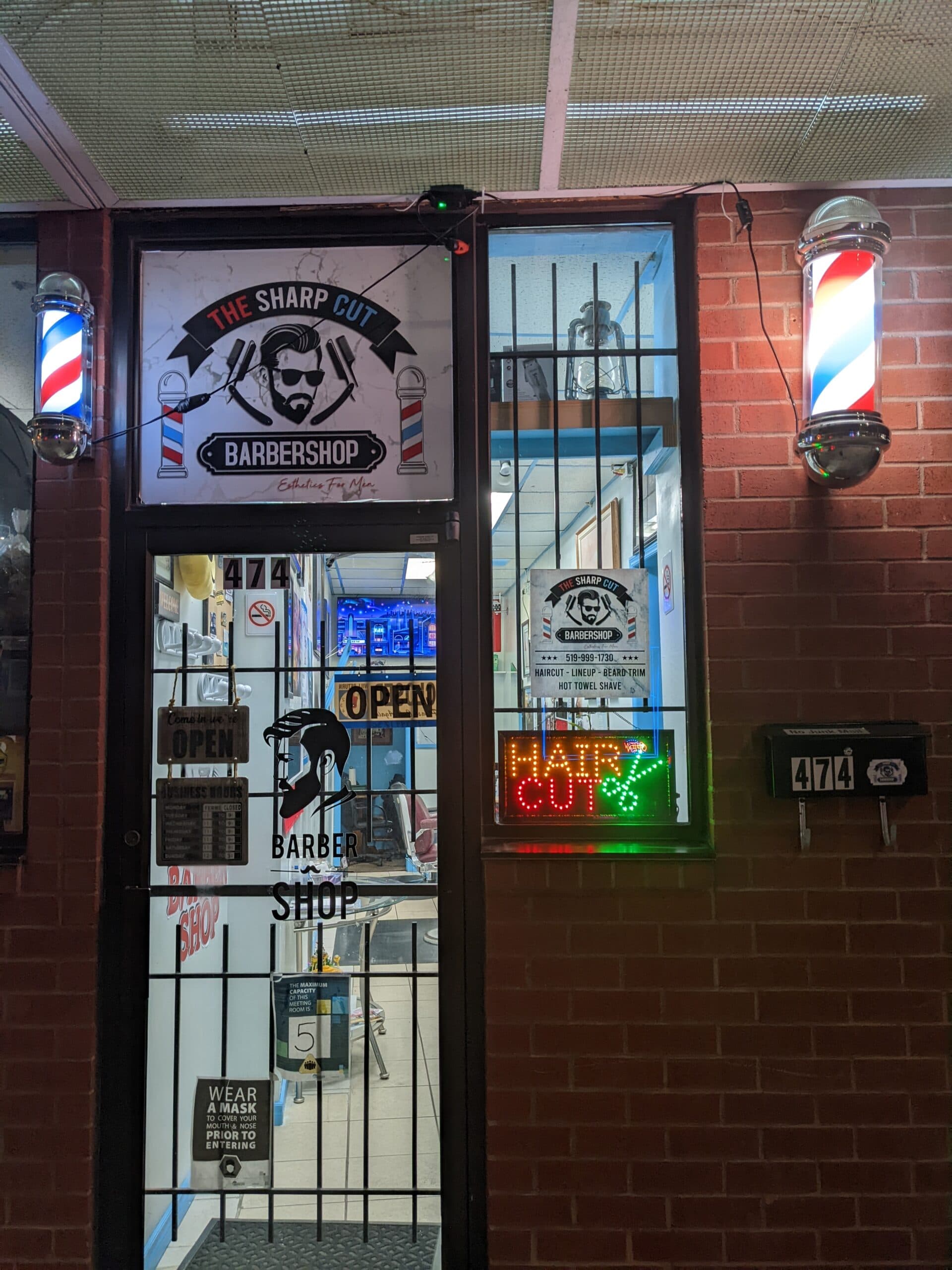 Photo from The Sharp Cut Barbershop's website