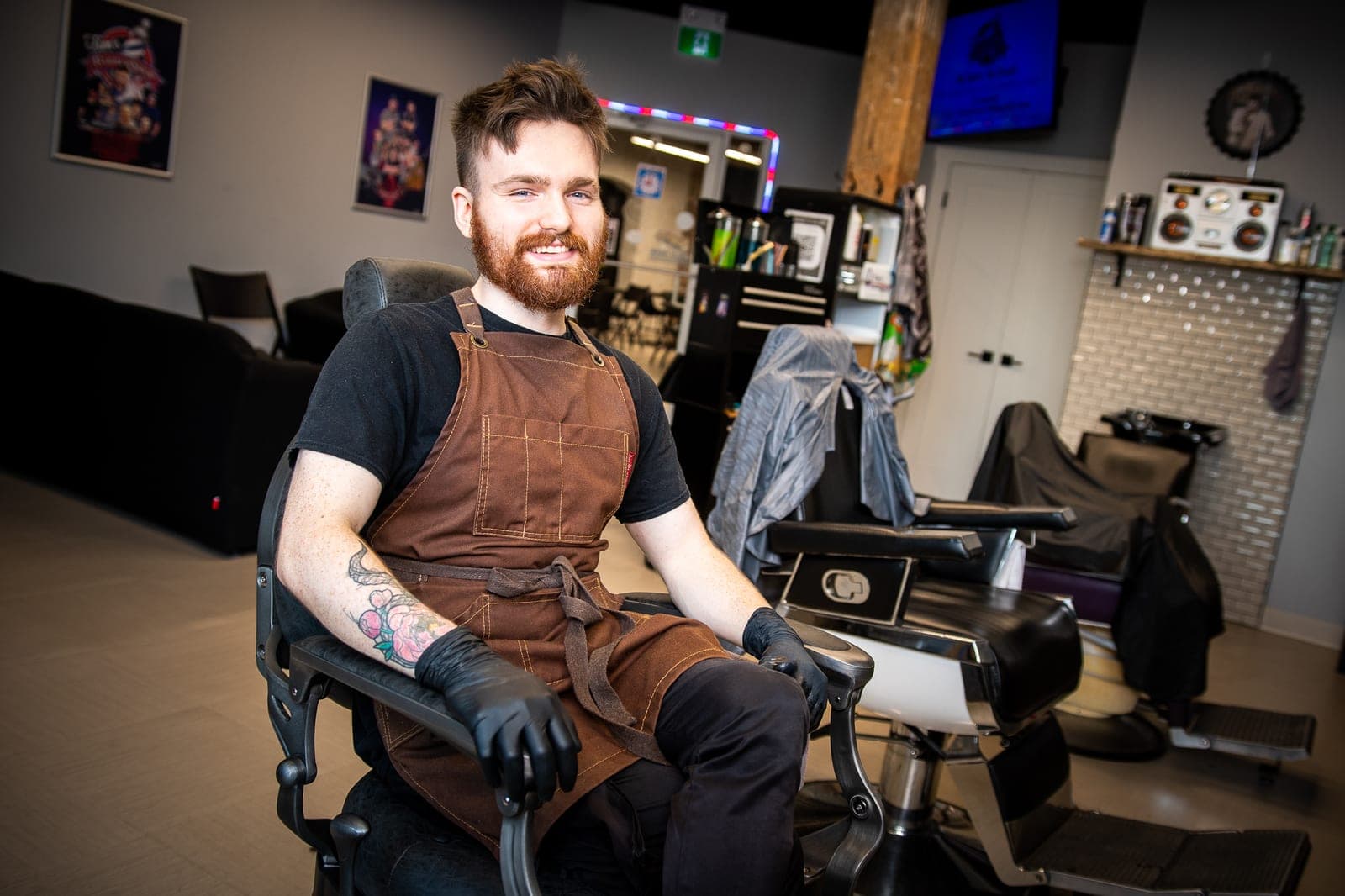 Photo from Tim's Barber Shop's website