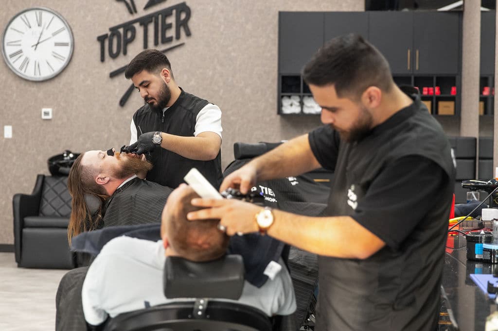 Photo from TopTier Barbershop's website