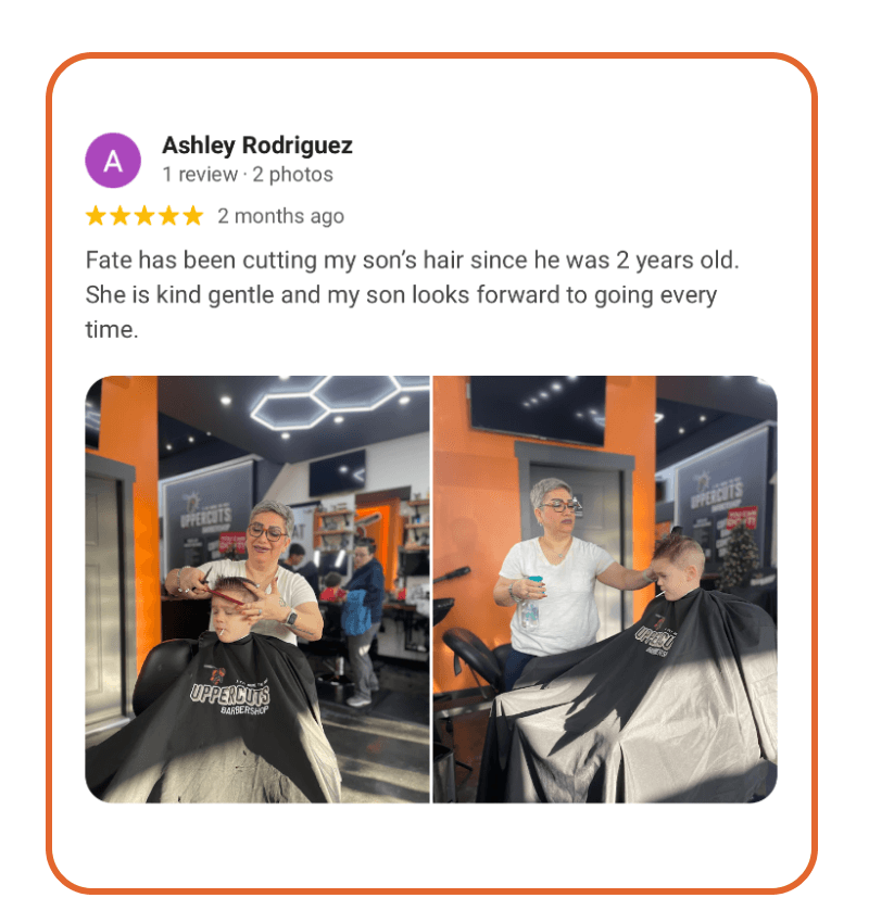 Photo from Uppercuts Barbershop (Willowbrook)'s website