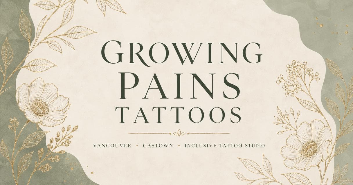 Photo from Growing Pains Tattoos's website