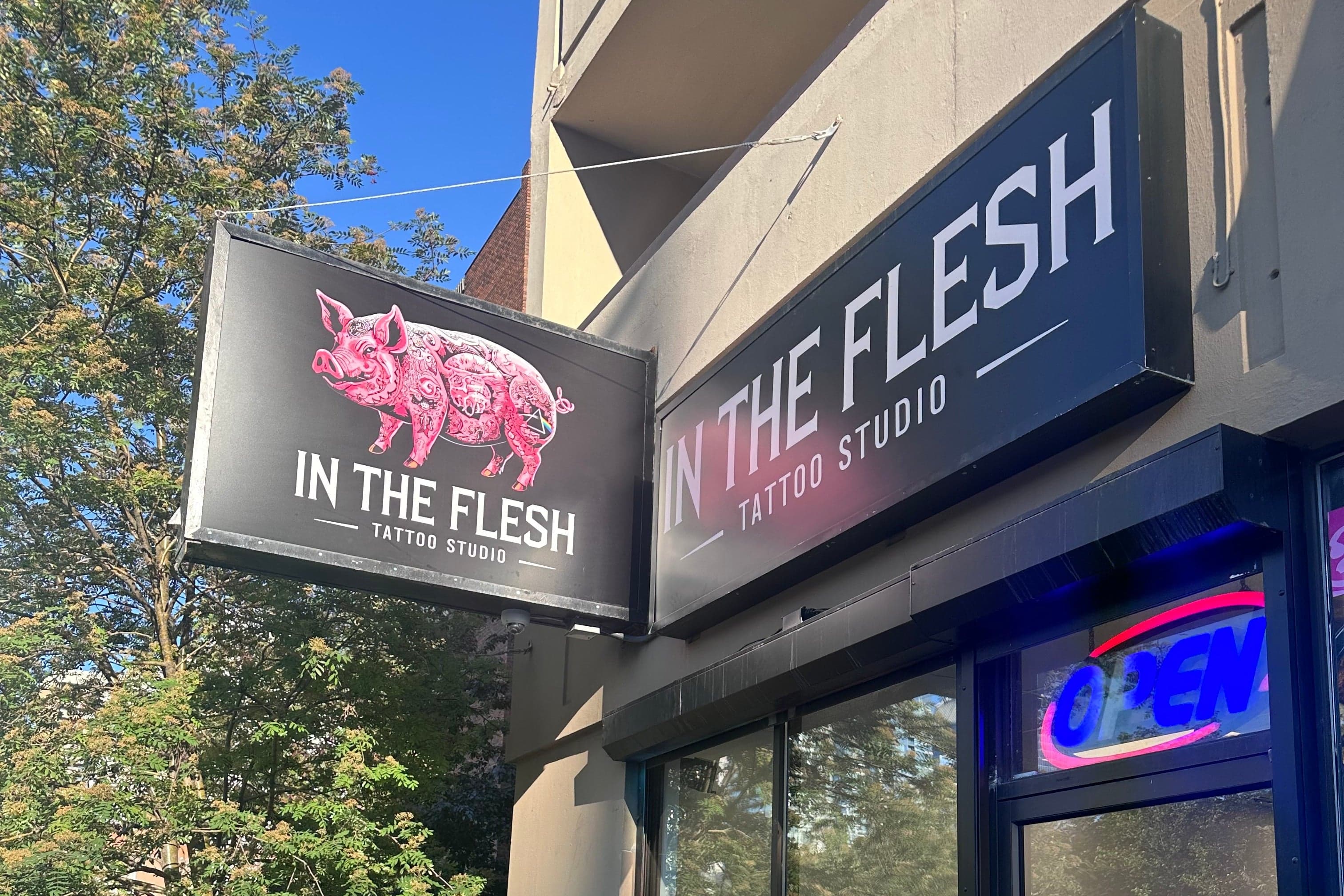 Photo from In The Flesh Tattoo Studio's website