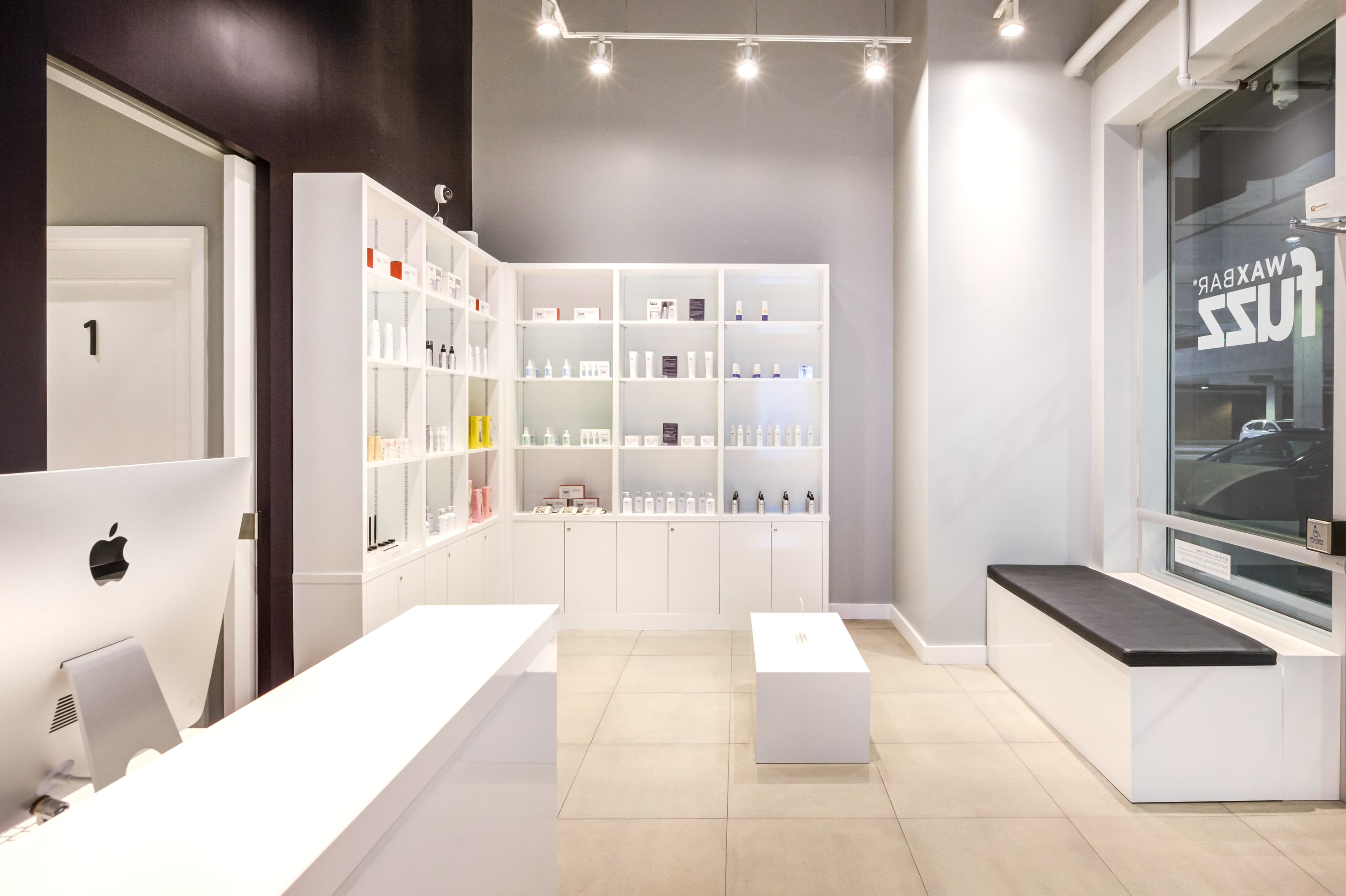 Photo from Fuzz Wax Bar - Yonge & Eglinton's website