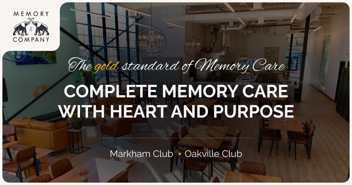 Memory & Company | Respite Hotels & Premium Day Programs | Oakville