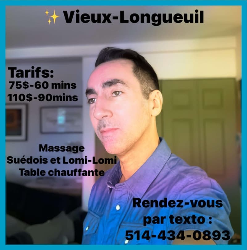 Masseur Gay pour hommes (Vieux-Longueuil) gallery image 2