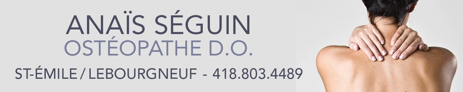 Ostéopathie Anaïs Séguin - Lebourgneuf