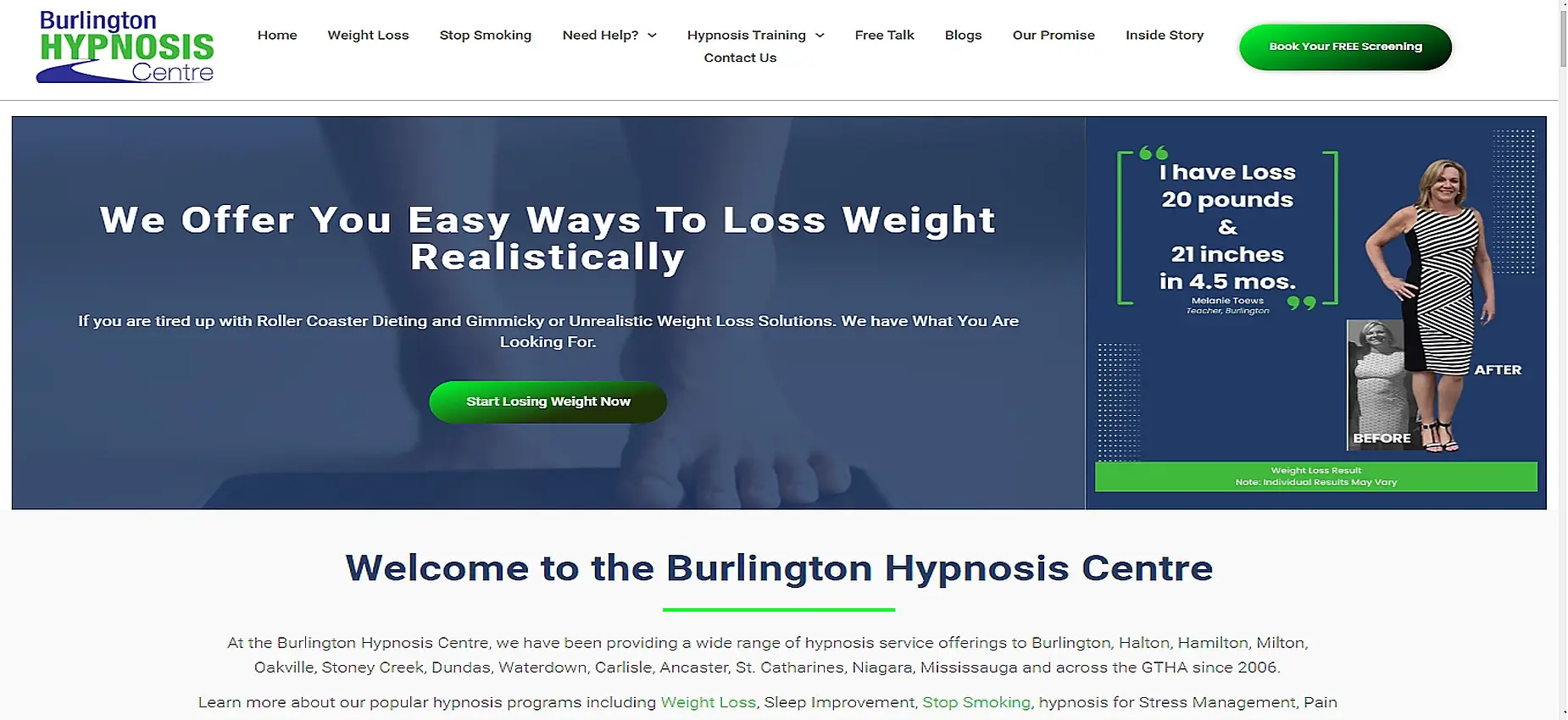 Burlington Hypnosis Centre