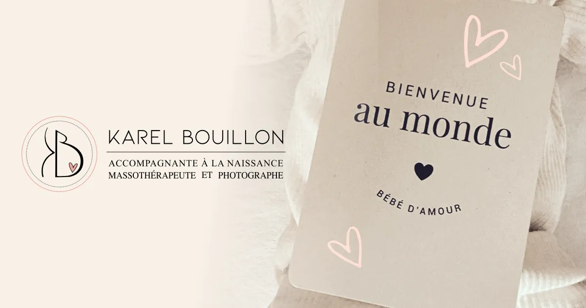 Karel Bouillon accompagnante à la naissance