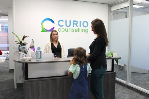 Curio Counselling team and office environment in Calgary Beltline