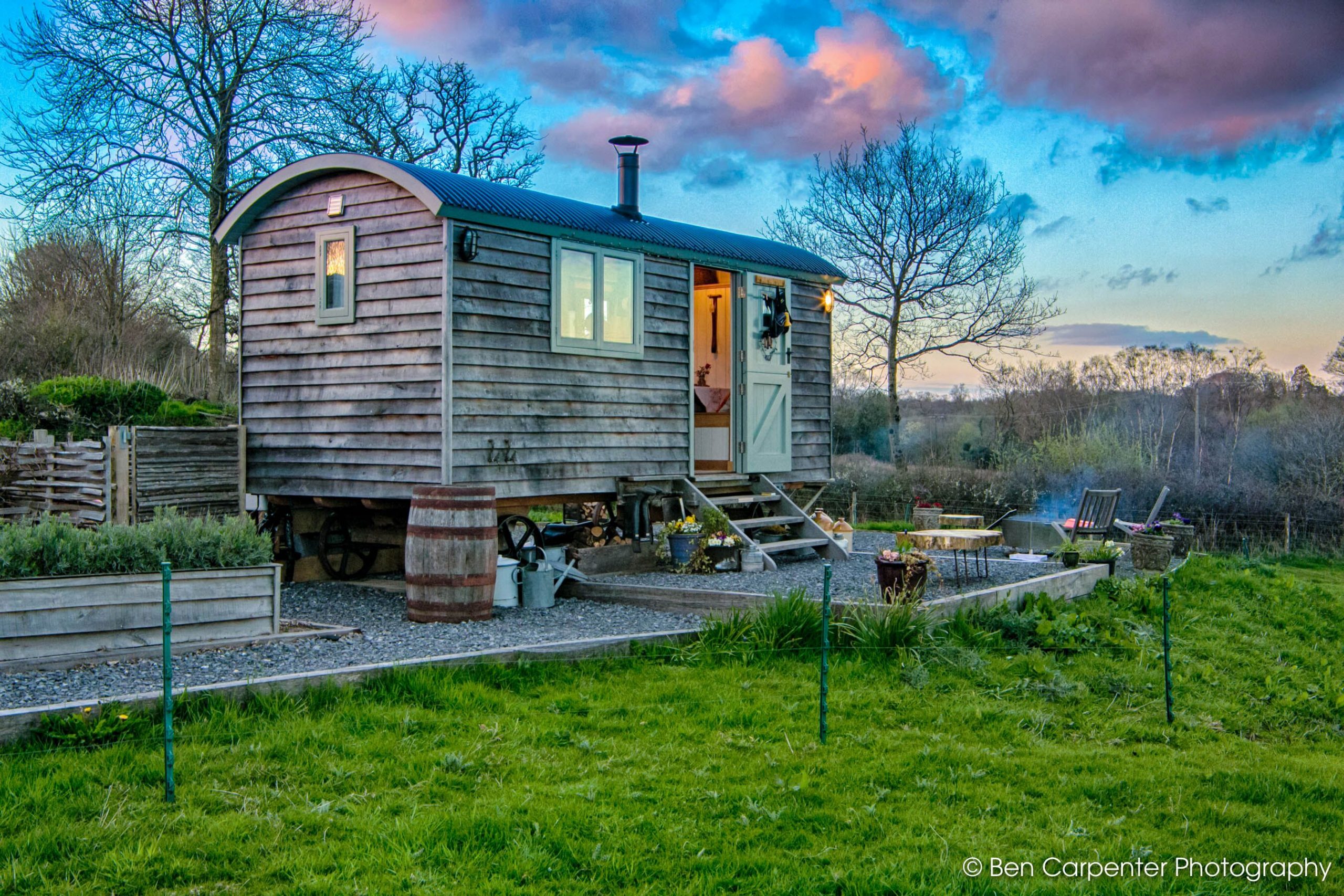 Private shepherd huts