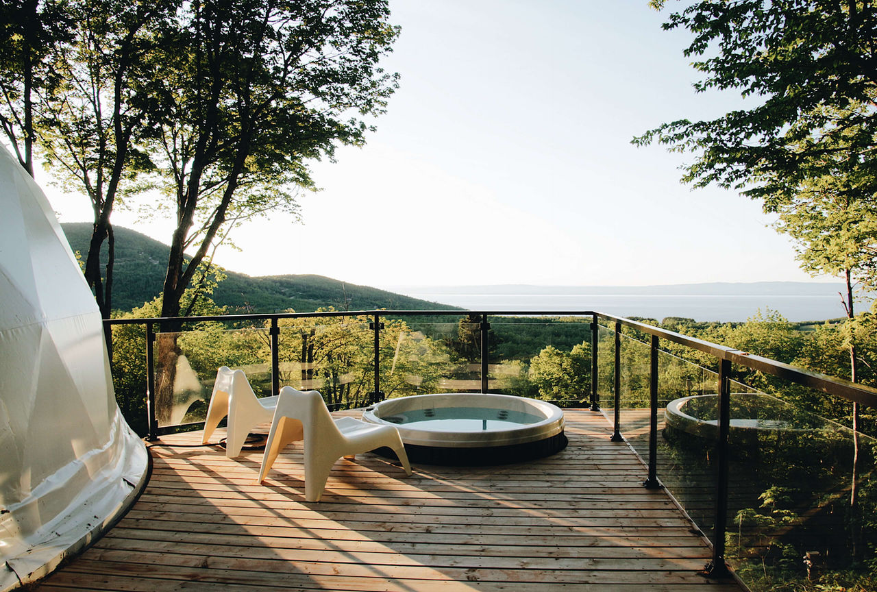 Dômes Charlevoix — Clifftop Eco-Luxury Domes