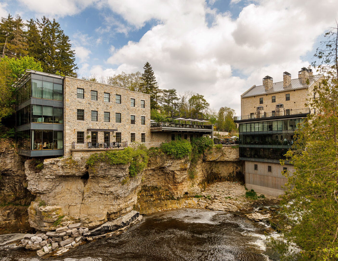 Settle into boutique rooms and suites