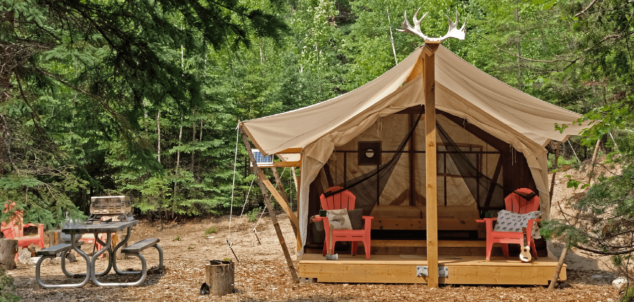 Four Corners Algonquin — Canvas Tent Glamping
