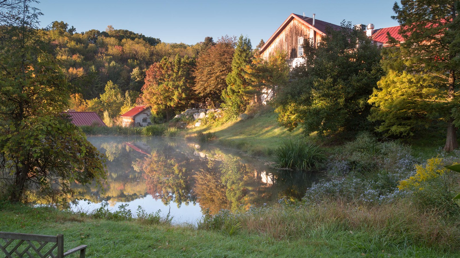 Arrive at Glasbern Inn