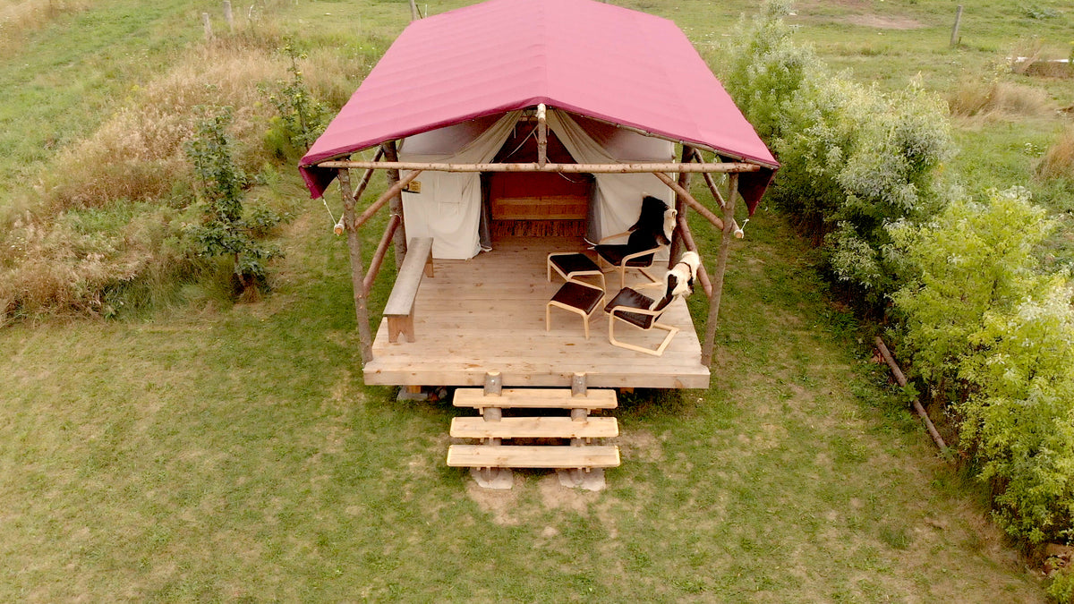 Heartwood Farm & Cidery — Canvas Tent Farm Stay