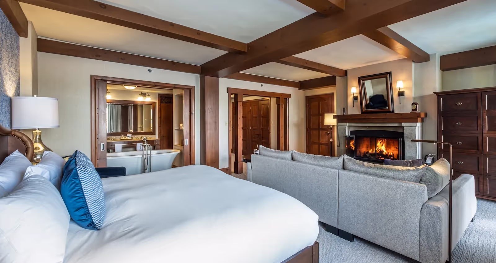 Settle into Luxury suites
