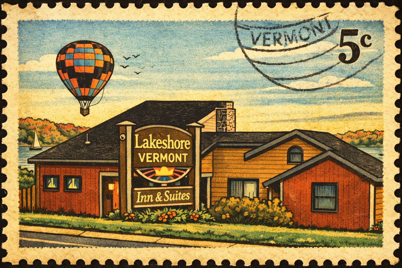 Arrive at Lakeshore Vermont Inn and Suites