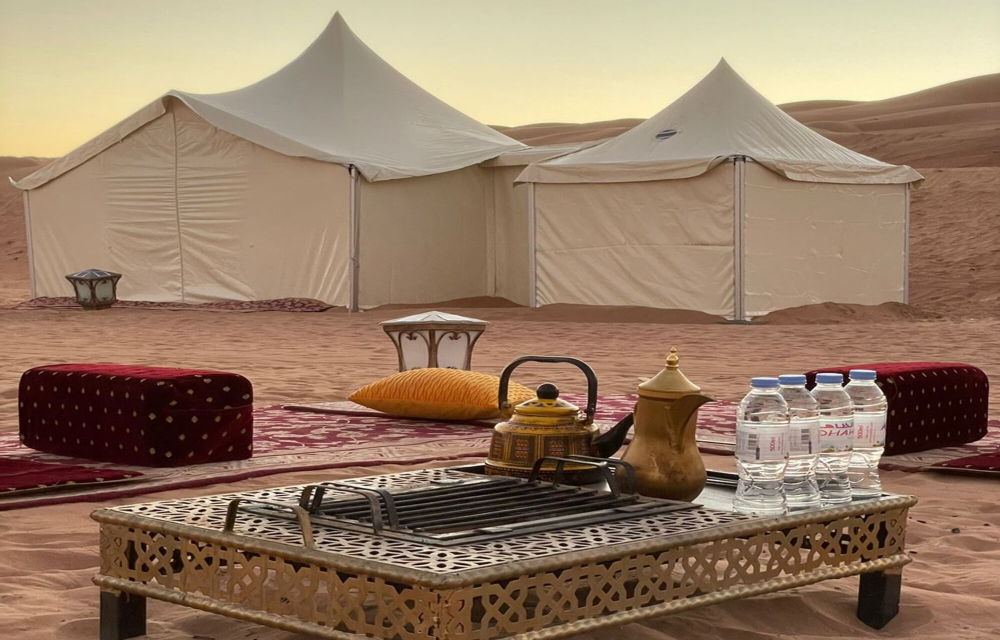 Luxury Desert Camp Wahiba Sands — Wellness Retreat