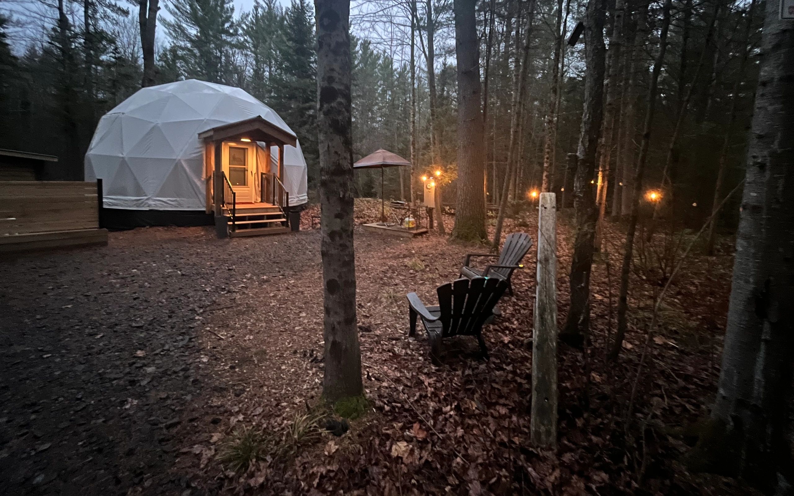 Muskoka Dome — Skylight Dome Glamping