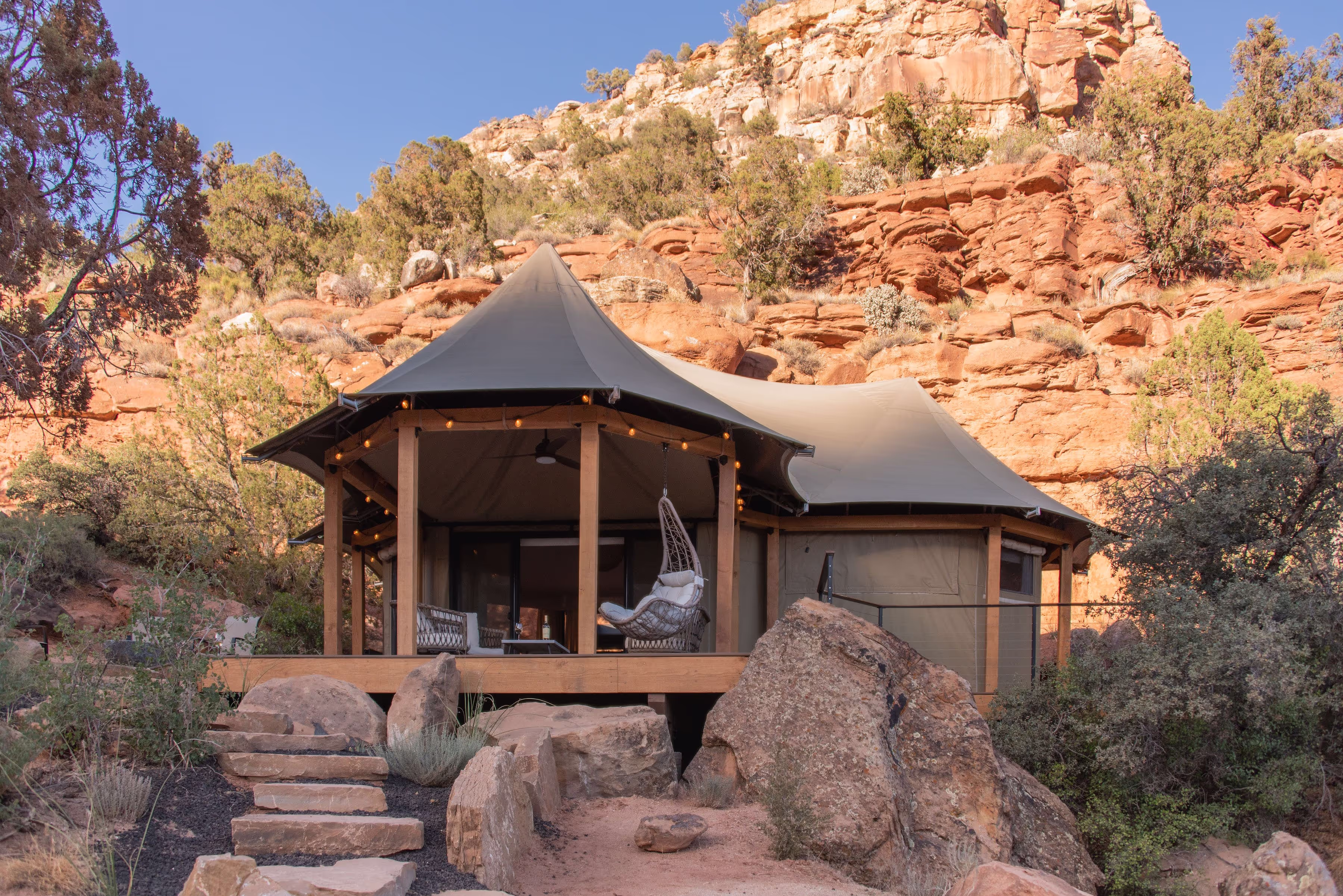 Arrive at Open Sky Zion