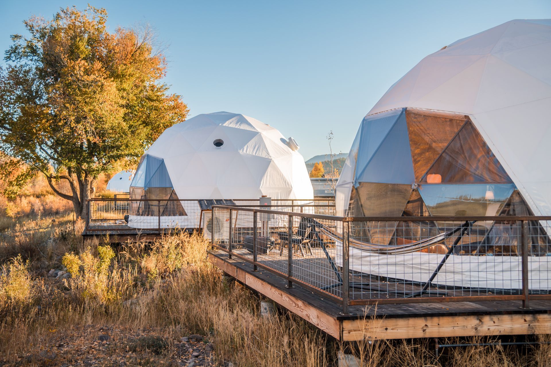 Arrive at Pagosa River Domes