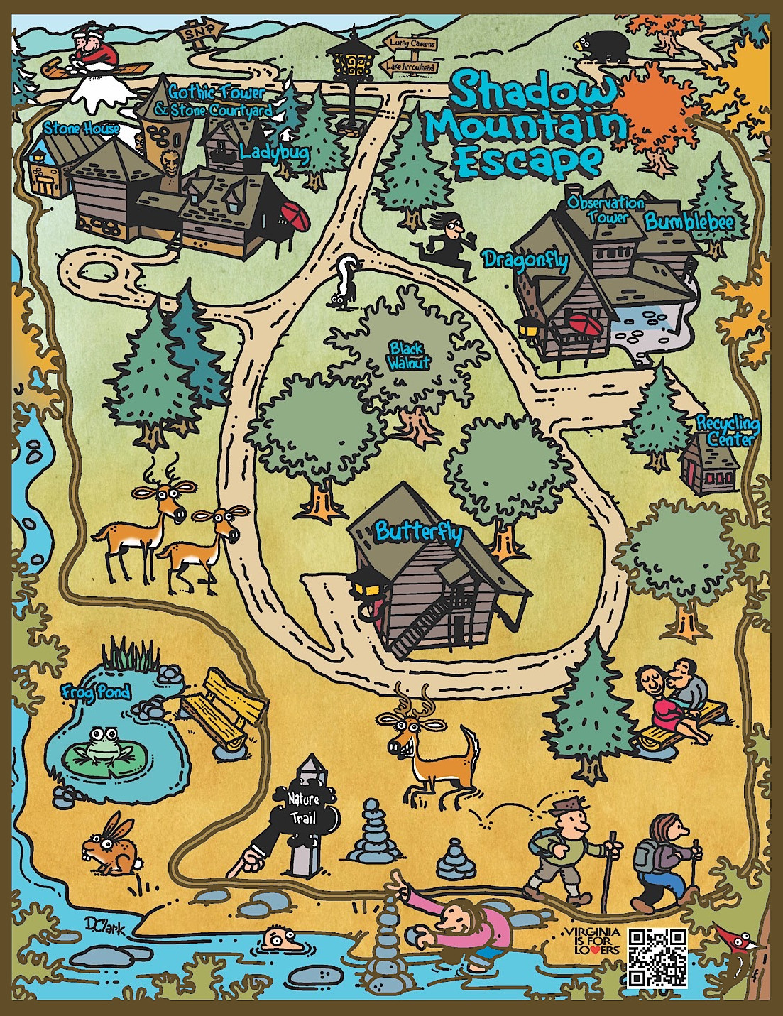 Arrive at Shadow Mountain Escape