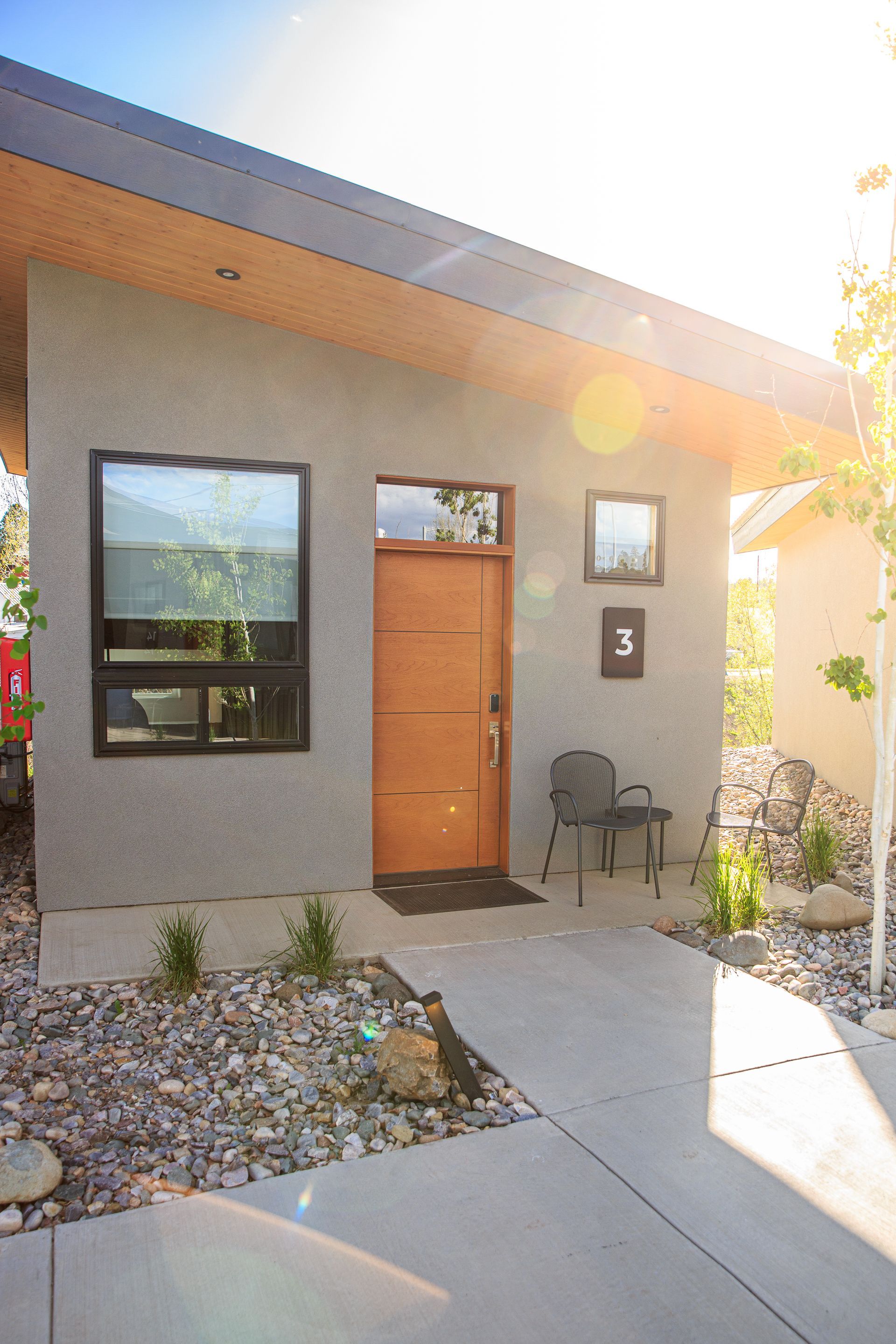 Arrive at The Drift Cabins